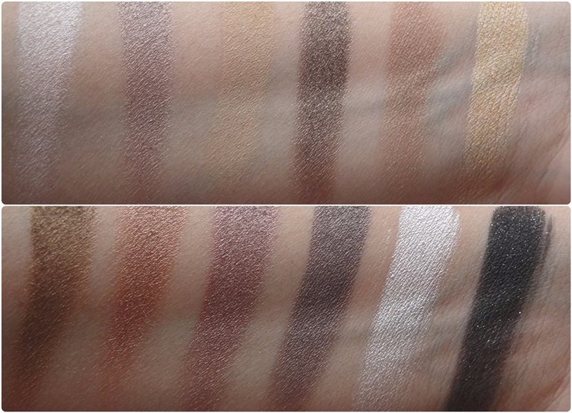 Sivanna Colors Classic Earthtone Eyeshadow Palette 02 swatches