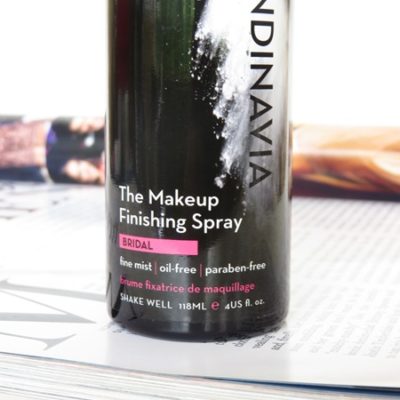 Skindinavia bridal makeup finishing spray review