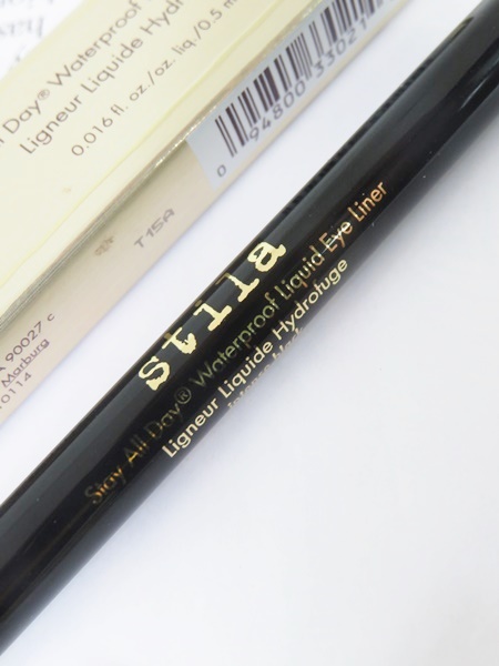 Ride Seaside skuffe Stila stay all day waterproof liquid eye liner: Review, Swatches