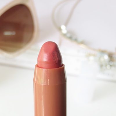Lotus Herbals colorstylo chubby lip color Nude Blush: Review, Swatches