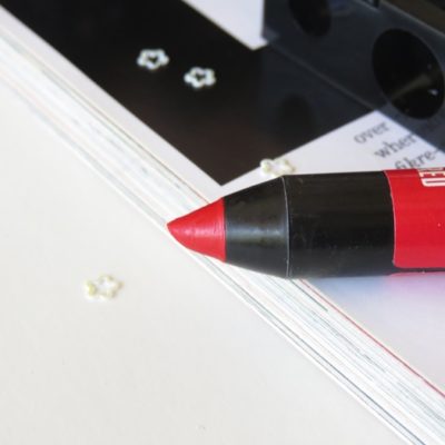 Lakme enrich lip crayon 01 Berry Red review, swatches