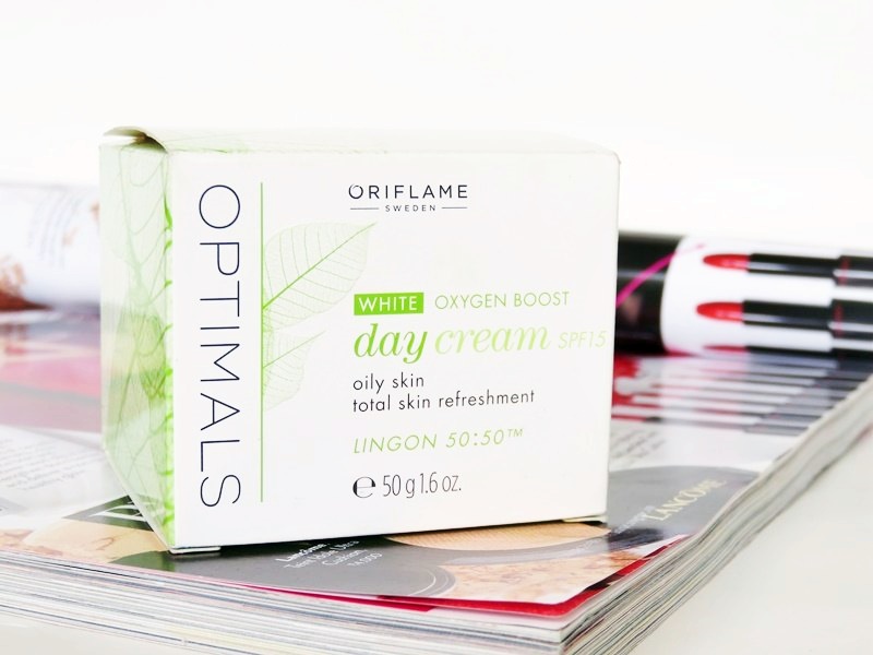 Oriflame oxygen boost oily skin day cream