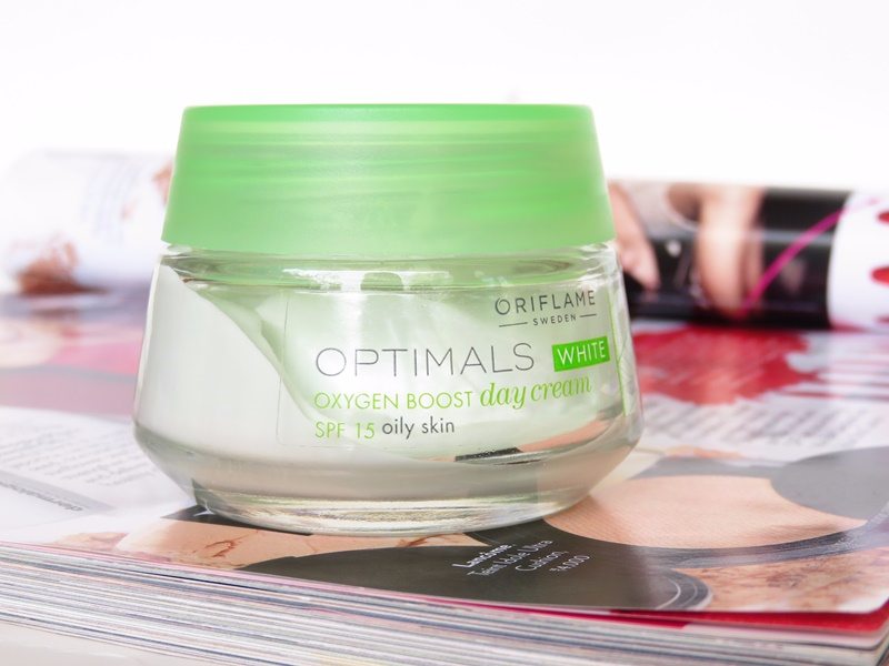Oriflame oxygen boost oily skin day cream review