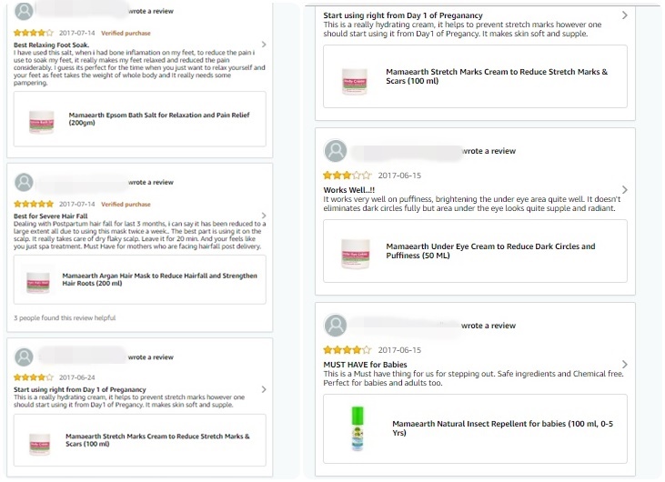 Amazon India fake review