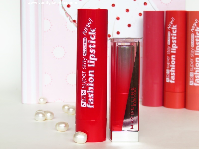 ADS super stay fashion lipsticks review shades