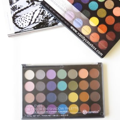 BH Cosmetics Foil Eyes 28 Color Eyeshadow Palette: Review, Swatches
