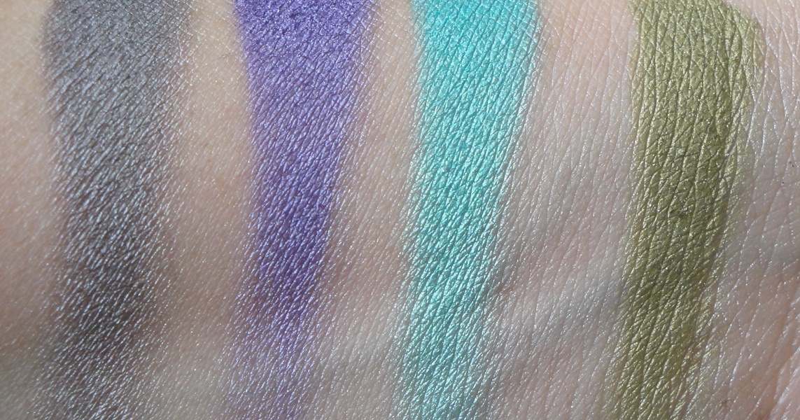 BH cosmetics palette swatches