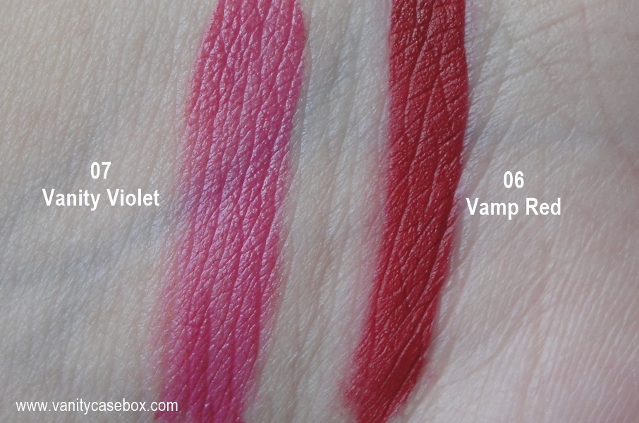 Maybelline color jolt intense lip paint swatches India