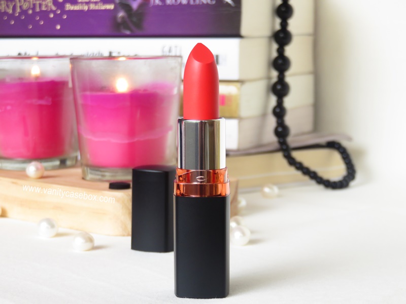 Maybelline color show bright mattes lipstick review