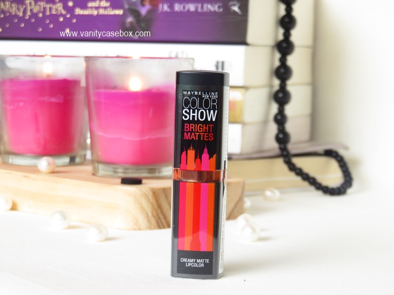 Maybelline color show bright mattes lipstick