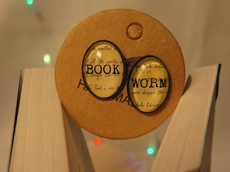 10- bookwarm earrings