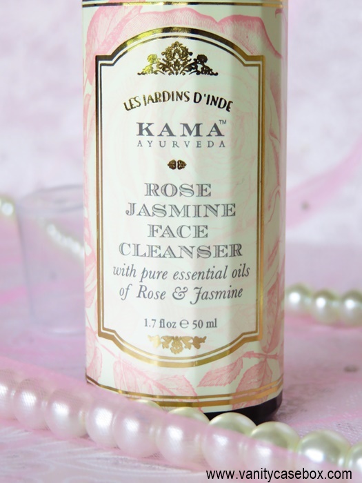 Kama Ayurveda rose jasmine face cleanser