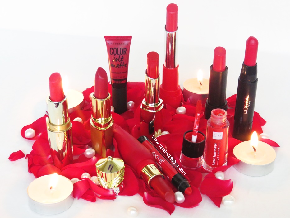 cheap red lipsticks for Indian skin tone