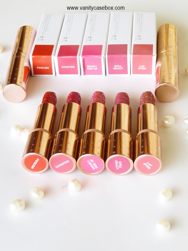 Colourpop Lux Lipsticks Swatches India