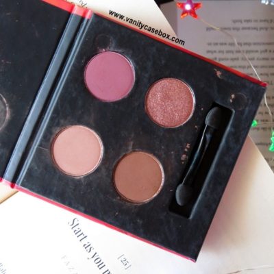 SUGAR Cosmetics Blend The Rules Eyeshadow Quad 07 Applause Review