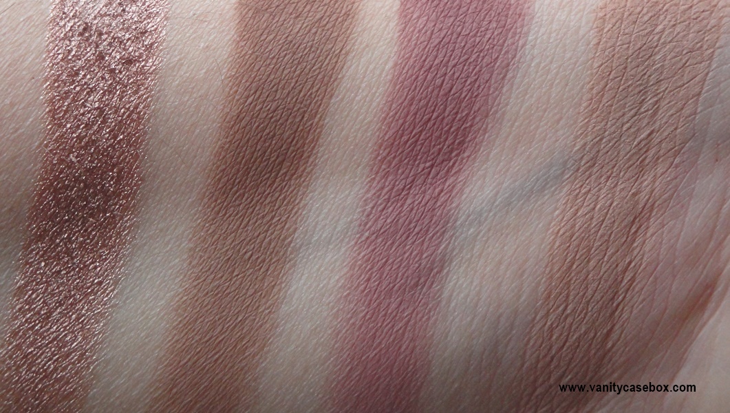 Sugar cosmetics blend the rules eyeshadow quad 07 applause swatches