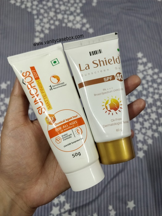 Sunscros sunscreen India