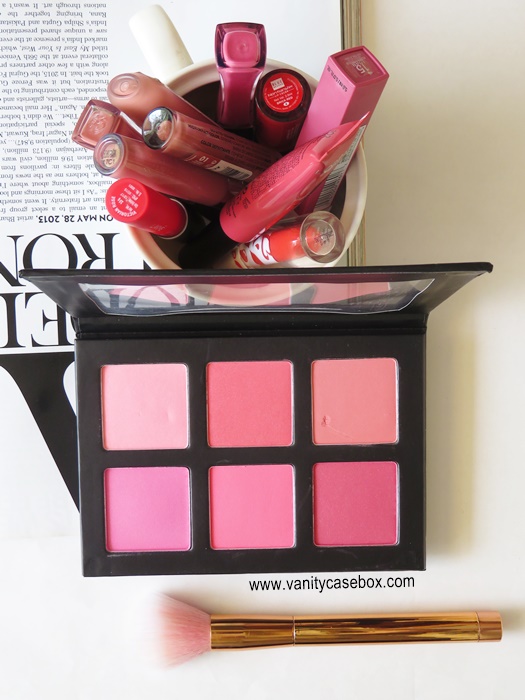 Make Up for Life 6 colors studio blush palette shades review