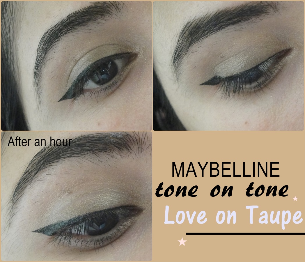 Maybelline tone on tone eyeshadow how to use