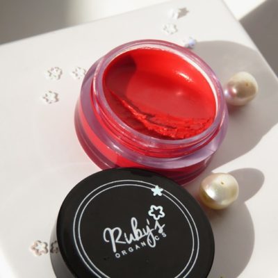Ruby’s Organics Poppy Pink Cream Blush: Review Swatches