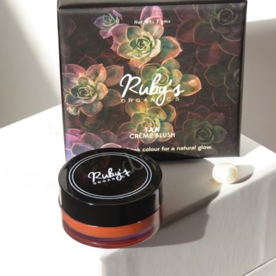 Ruby’s Organics Tan Cream Blush: Review Swatches