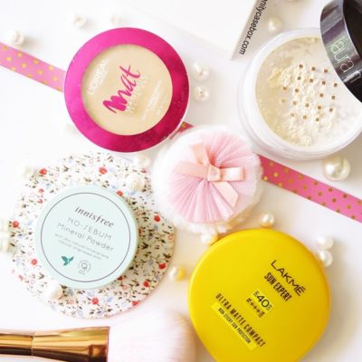 best face powders for oily acne skin in India