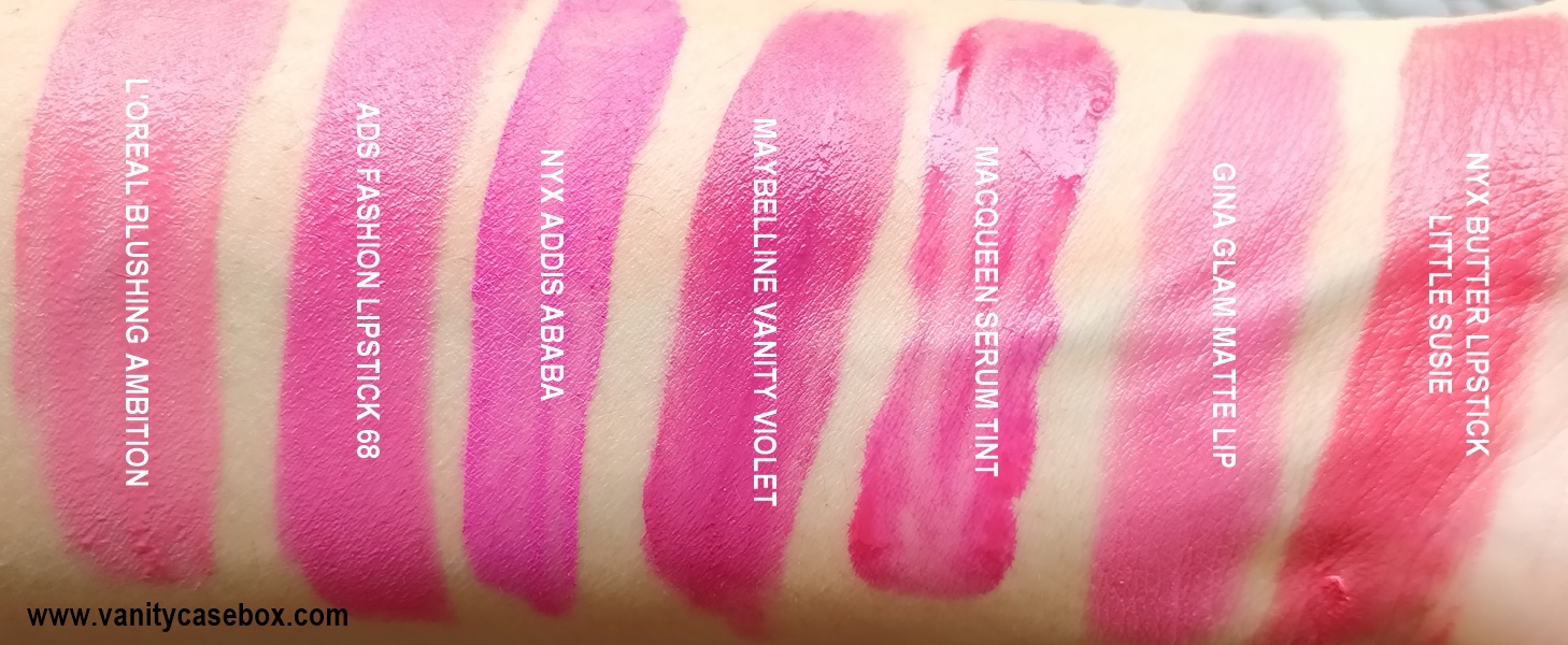 pink lipsticks India