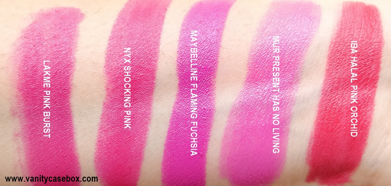 pink lipsticks for Indian skin tone