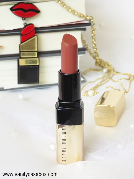Bobbi Brown luxe lip color Pink Buff review