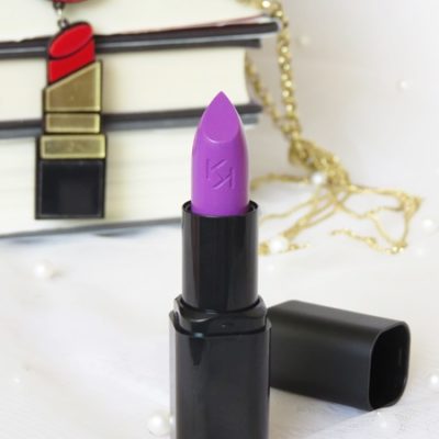 Kiko Milano Smart Fusion Lipstick 424, Peony Violet: Review