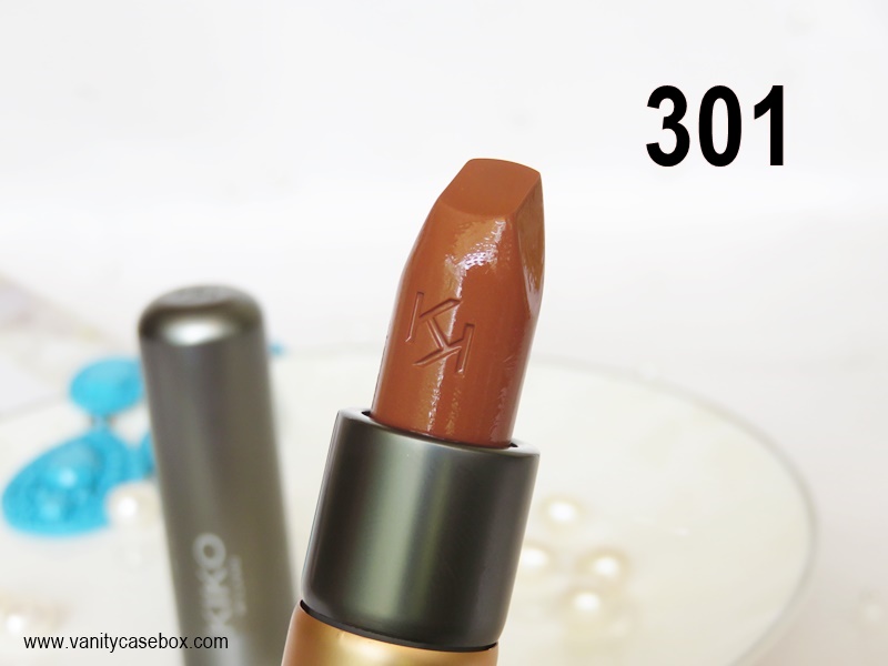 Kiko Milano velvet passion lipsticks 301 review