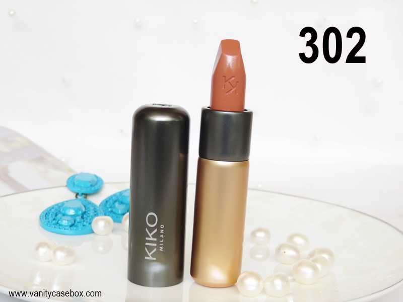 Kiko Milano velvet passion lipsticks 302 review
