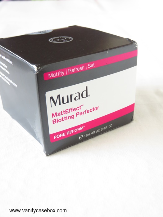 Murad matteffect blotting perfector review