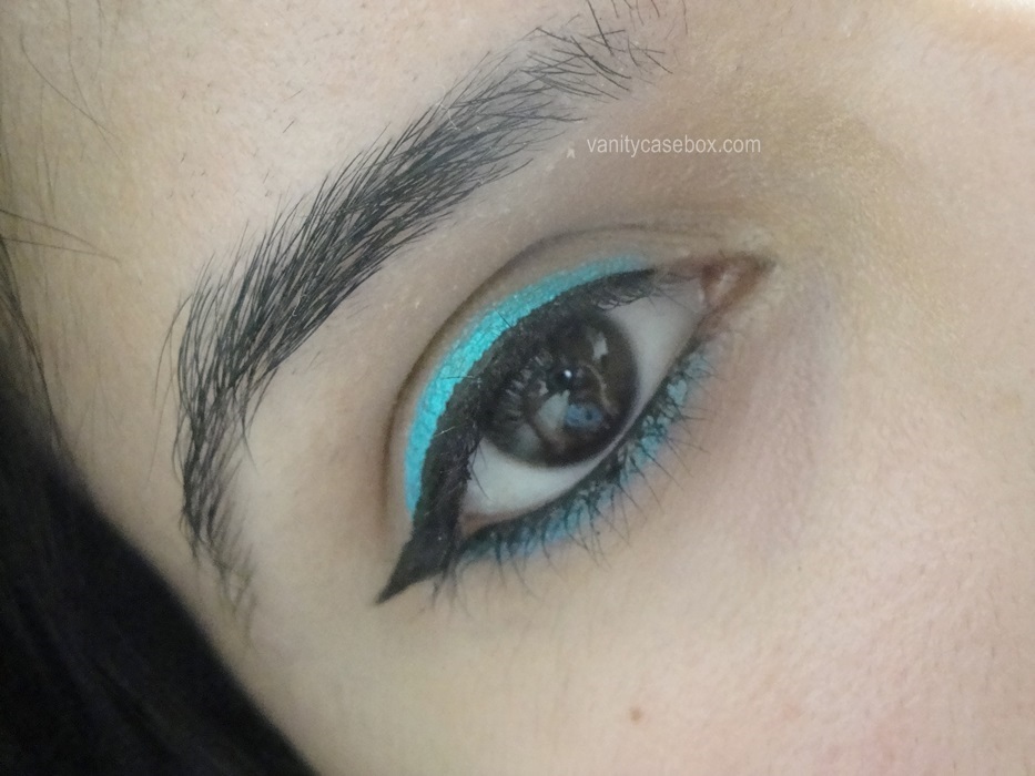 Sephora blue eyeliner India review