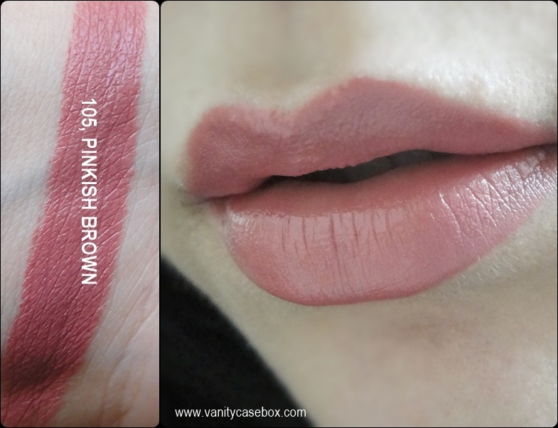 pinkish brown lipstick India