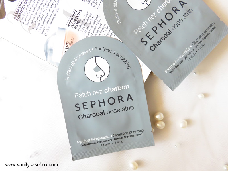 Sephora Charcoal nose strips review