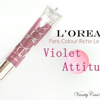 L’Oreal Paris Colour Riche Le Gloss “Violet Attitude” Review and Swatch