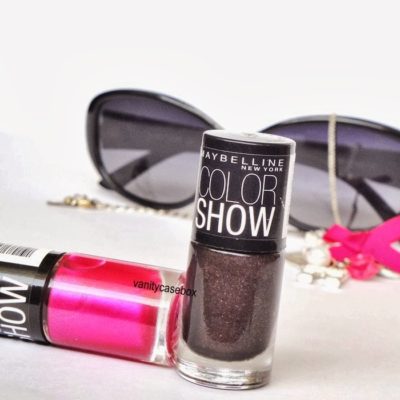 NOTD- Maybelline Color Show Nail Enamels “Kiss me Pink” & “Wine and Dine”