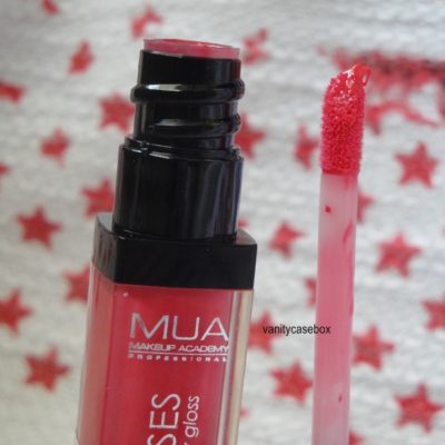 MUA Intense Kisses Lipgloss “Quick Kiss” Review and Swatch