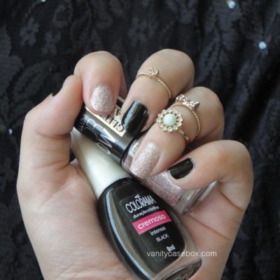 NOTD: Maybelline color show glitter mania Pink champagne