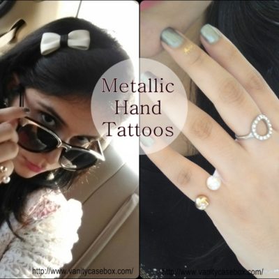 Obsessed: Metallic Hand Tattoos!