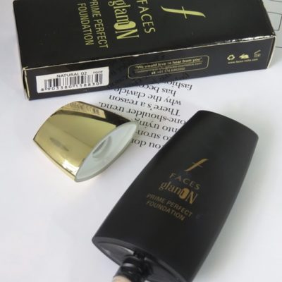 Faces Glam on Prime Perfect Foundation: Review, Swatches