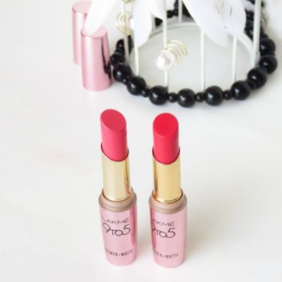 new Lakme 9 to 5 prime plus matte lip color review
