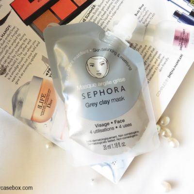 Sephora skin balancing and mattifying grey clay mask review